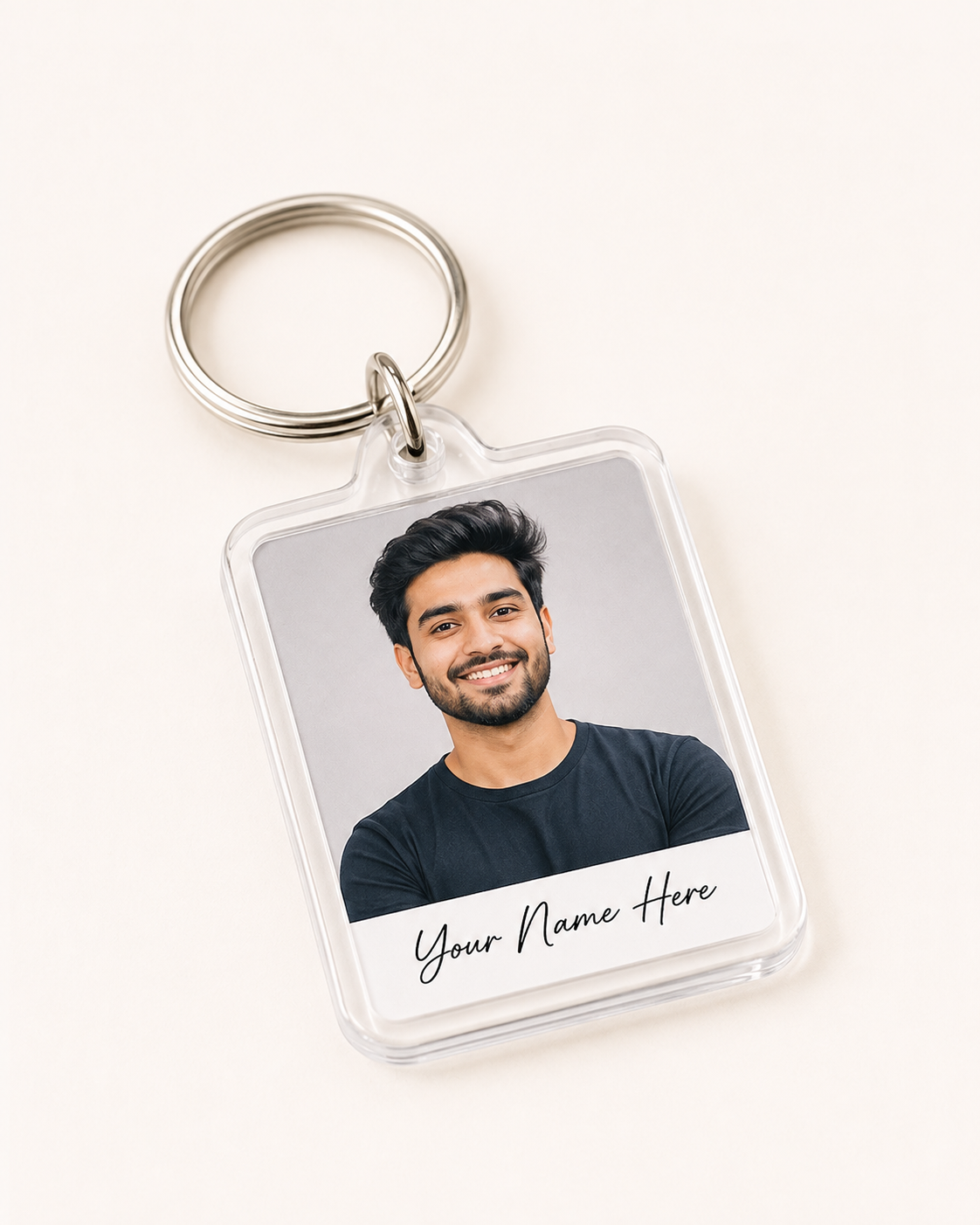 Personalised Photo Keychain – Acrylic
