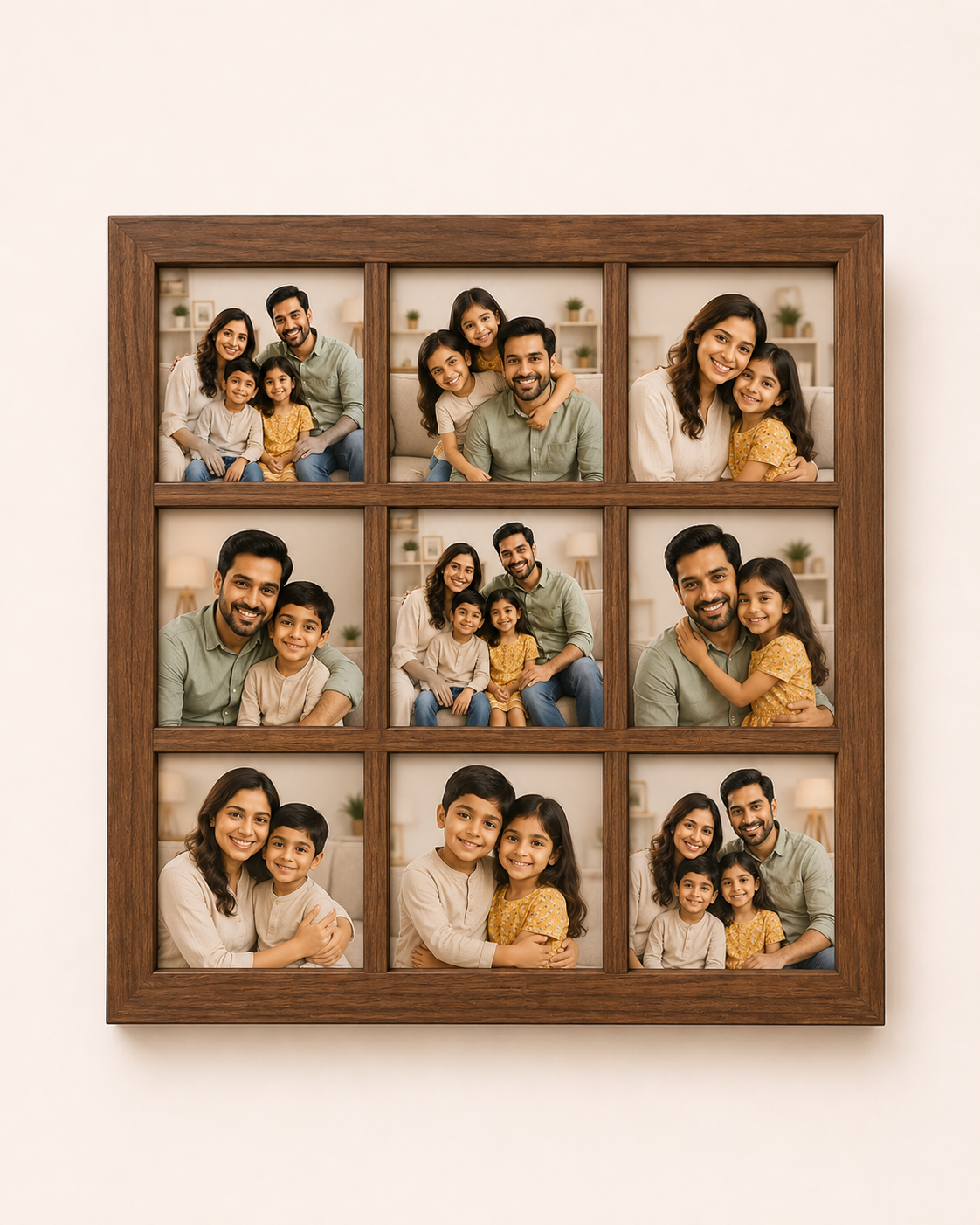 Collage Photo Frame – Multiple Photos (Set of 5/9)